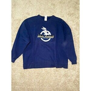 Warner Bros. Studio Store Bugs Bunny Navy Crewneck Sweater Mens 3XL